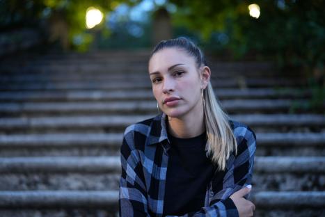 Zara McDermott in a photo for publicity of a television programme.