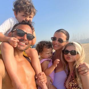 Inside Ryan Thomas and Lucy Mecklenburghs £2k holiday to Dubai as he drops biggest hint yet theyre having a THIRD baby together, ,