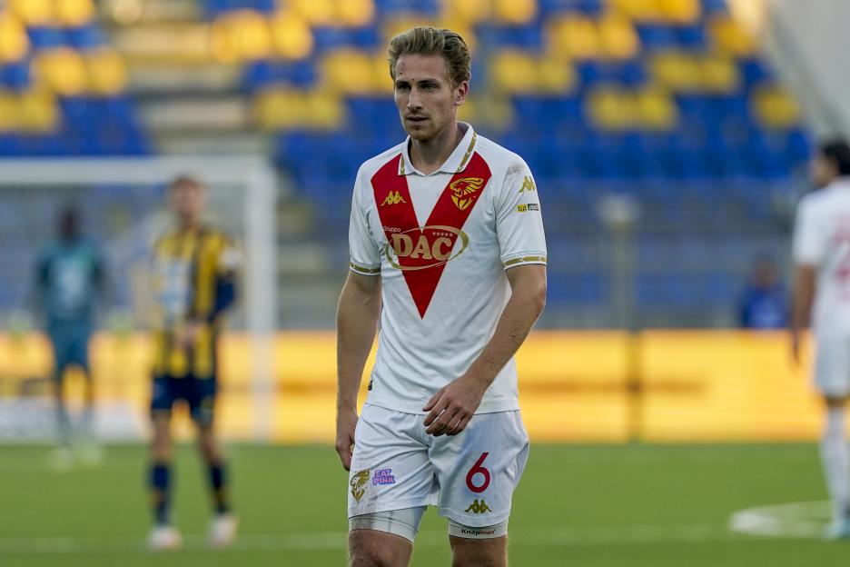 Matthias Verreth of Brescia Calcio during a soccer match.