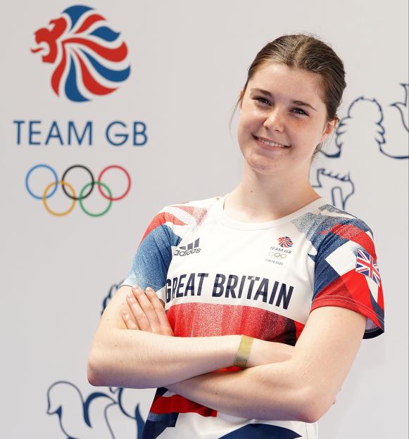 Andrea Spendolini-Sirieix, 16, is part of Team GB's Olympic diving squad