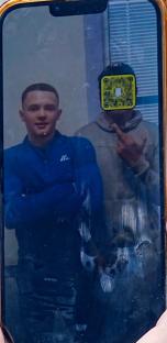 A phone displaying a Snapchat image of the teenager who killed Ava White.
