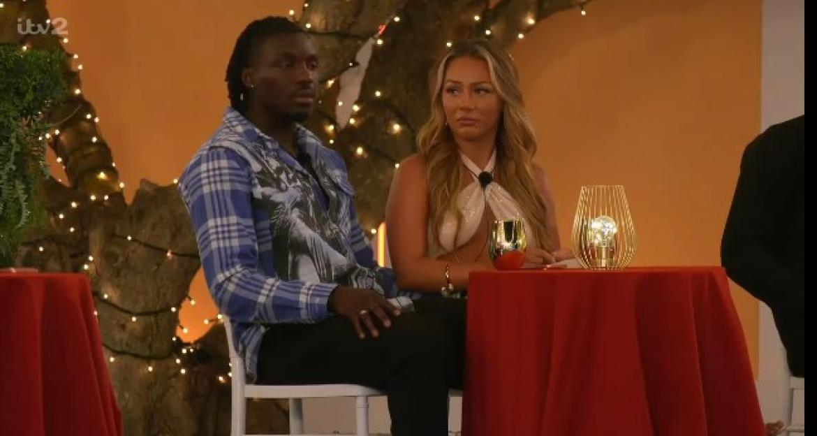 Love Island movie night.