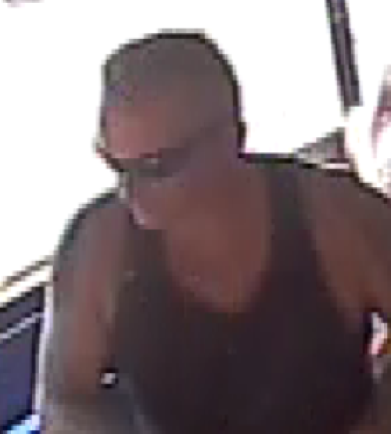 CCTV image of a man police wish to speak to.