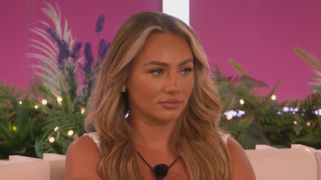 Meg from Love Island.