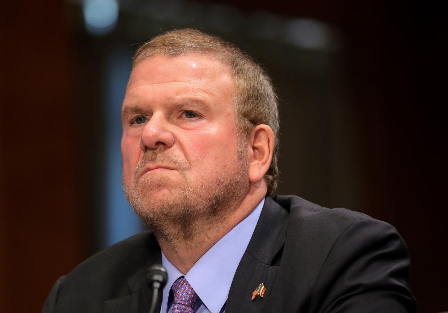 Tilman Fertitta at a Senate confirmation hearing.