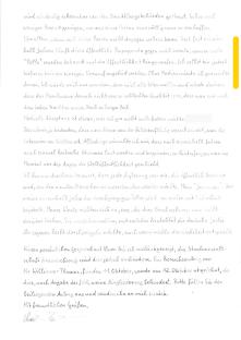 Handwritten letter bragging about evading police.