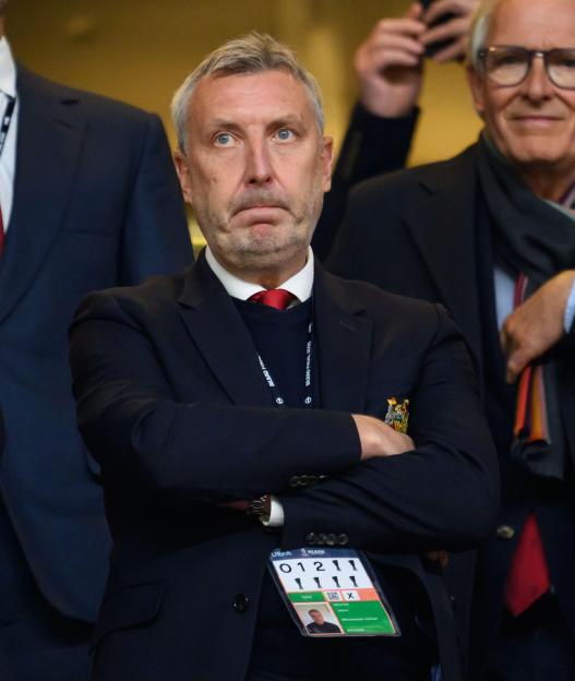 Manchester United's Jason Wilcox at the UEFA Europa League Final.