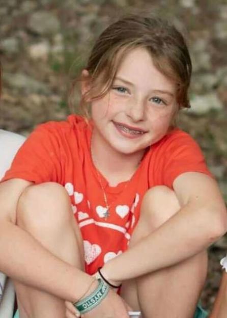 Lainey Landry, a child missing after a Texas flood.
