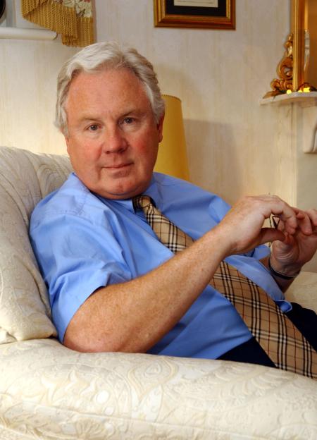 Portrait of Patrick 'Jim' Carr, father of comedian Jimmy Carr.