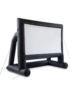 Inflatable movie screen projector.