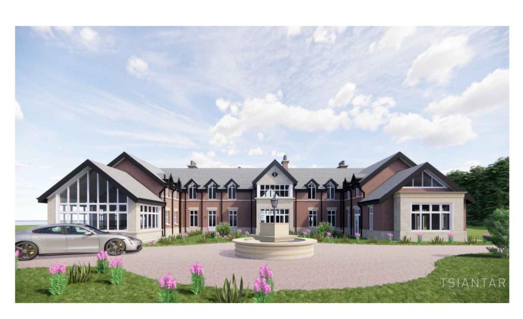 Rendering of Danny Drinkwater's new home plans.
