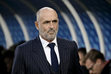 Michal Probierz, Poland's soccer coach.