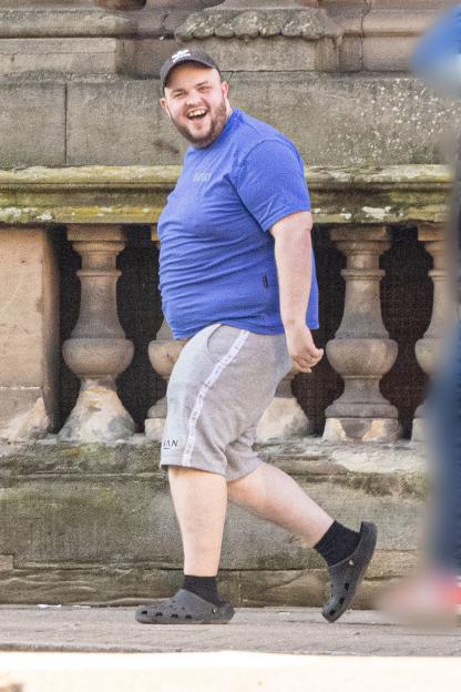 Matthew Baker leaving Birmingham Crown Court.