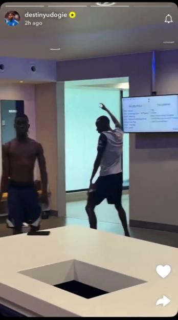 Headline: Destiny Udogie appears to accidentally leak new Tottenham tactic with Spurs stars 'auditioning' in pre-season,