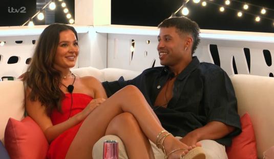 Conor and Emily from Love Island.