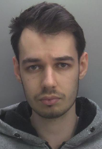Mugshot of Tyler Webb.