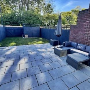 Katie Dollard, , , 'I was quoted £10,000 for a garden renovation but did it MYSELF for £1,000 using ChatGPT to show my kids what single mums can do'