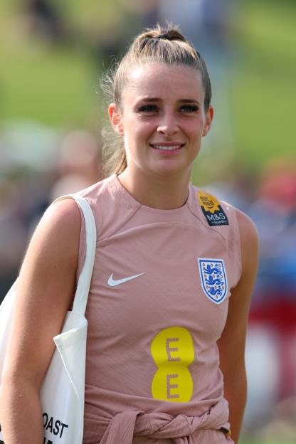 England's Ella Toone during an open training session at Sunshine Coast Stadium, Queensland. Picture date: Sunday July 9, 2023. PA Photo. See PA story SOCCER England Women. Photo credit should read: PA Wire. RESTRICTIONS: UK and Ireland use only. Use subject to restrictions. Editorial use only, no commercial use without prior consent from rights holder.