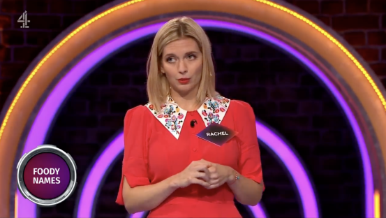 Rachel on the game show