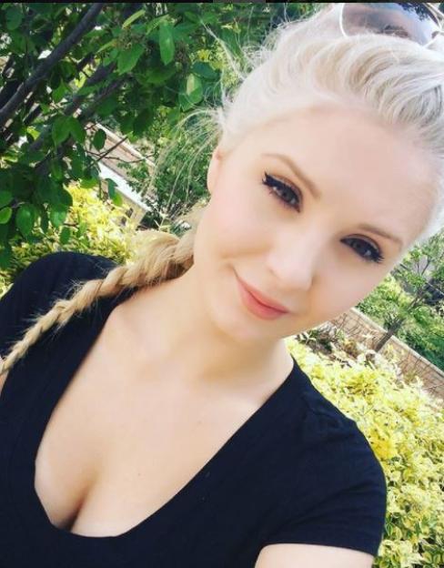 Close-up photo of Lauren Southern.