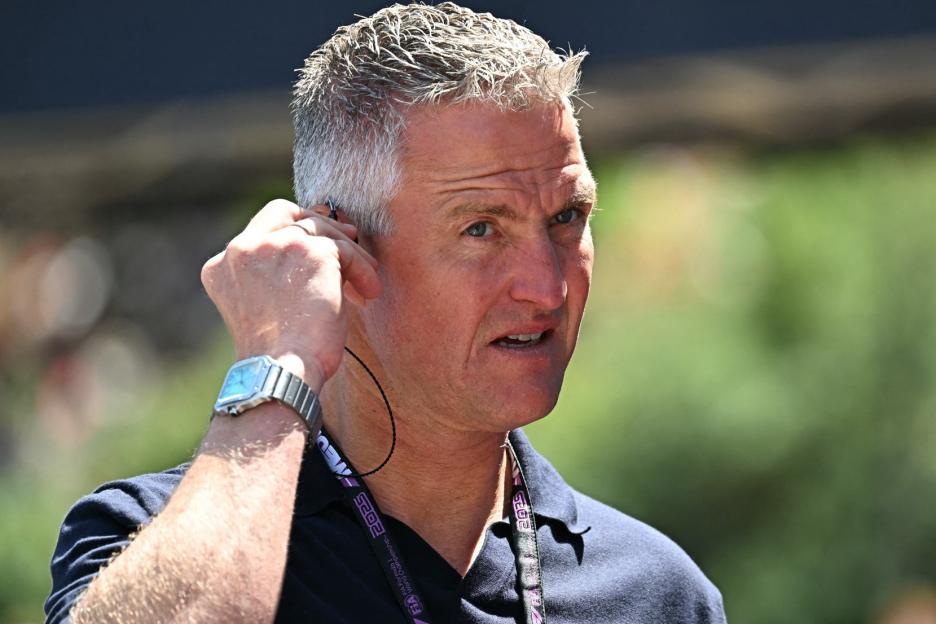 German former racing driver Ralf Schumacher looks on ahead of the Formula One Monaco Grand Prix at the Circuit de Monaco, on May 25, 2025. (Photo by Gabriel BOUYS / AFP) (Photo by GABRIEL BOUYS/AFP via Getty Images)