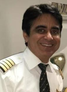 Portrait of Captain Sumeet Sabharwal in uniform.