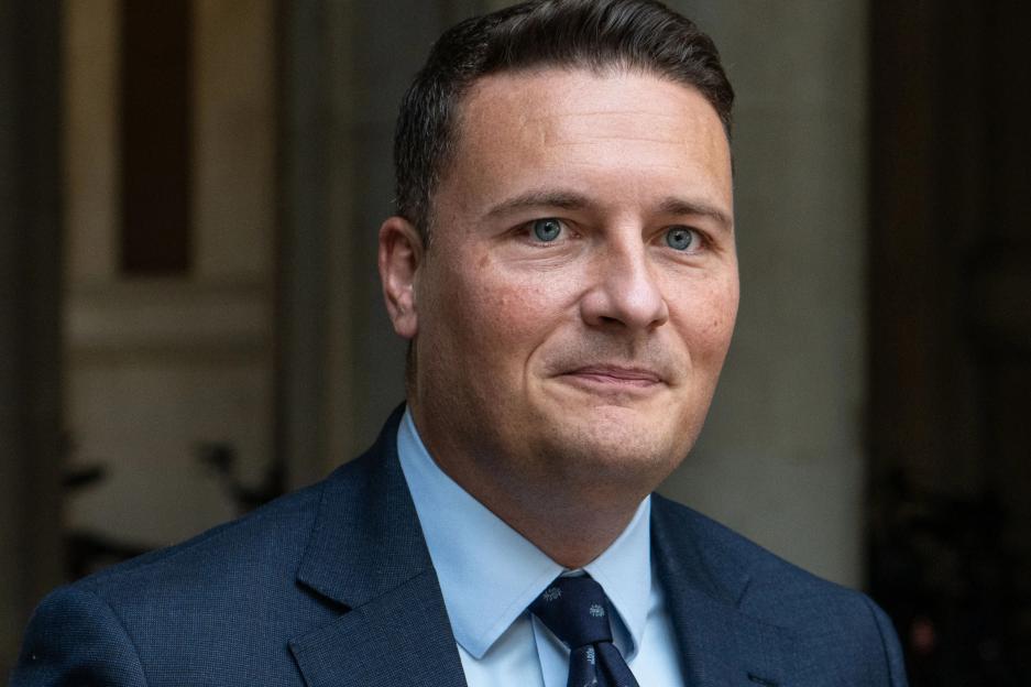 Wes Streeting, Secretary of State for Health and Social Care.