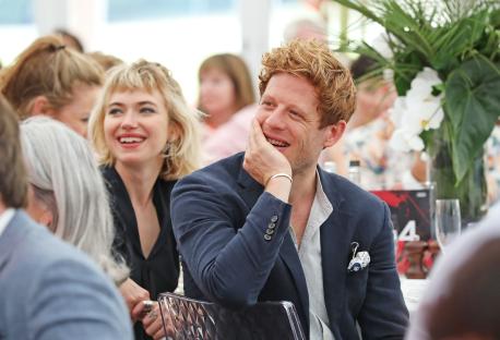 Imogen Poots and James Norton at the Audi Polo Challenge.