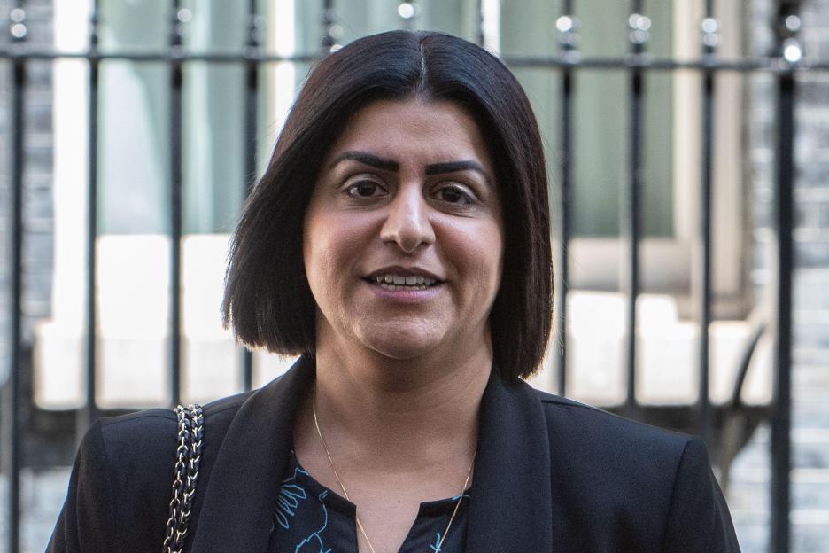Shabana Mahmood, Lord Chancellor and Secretary of State for Justice, in Downing Street.
