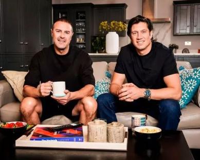 Paddy and Vernon on Celebrity Gogglebox.