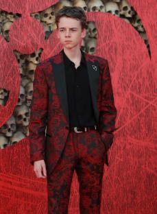 Alfie Williams at the '28 Years Later' film premiere.