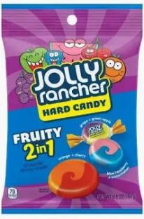 Jolly Rancher Hard Candy bag.