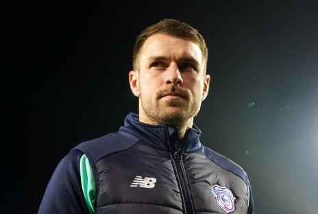Aaron Ramsey of Cardiff City.