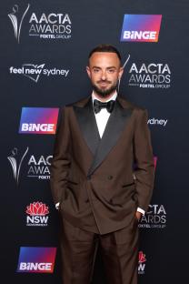 Gavin Rubinstein at the 2022 AACTA Awards.