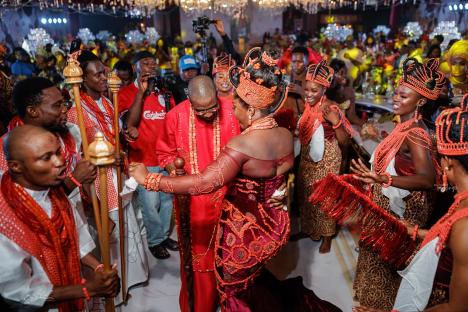 Love at First Sight! Enjoy Edisemi and Osaze&#8217;s Edo-Ijaw Traditional Wedding 76