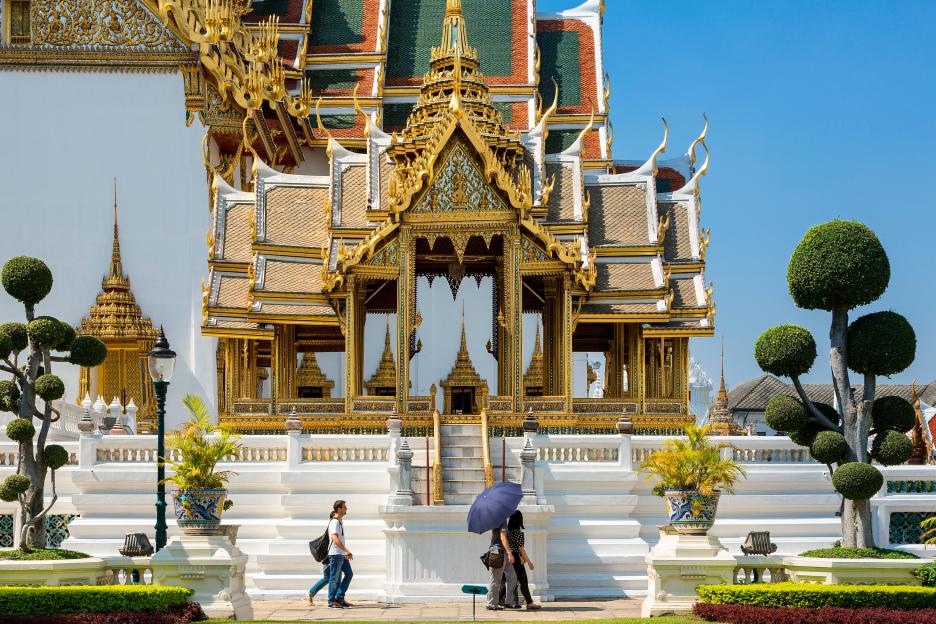 Grand Palace in Bangkok, Thailand.