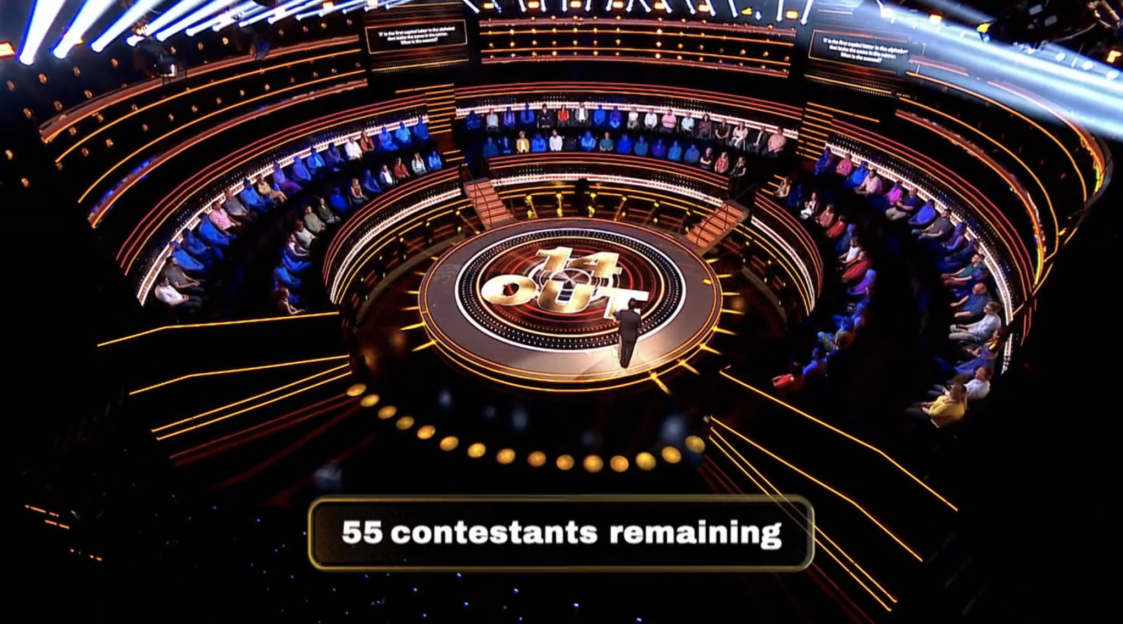 Screenshot of the game show