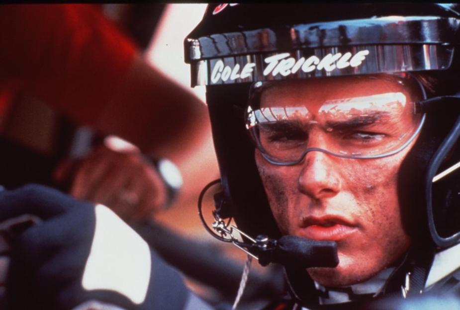 Tom Cruise as Cole Trickle in Days of Thunder.