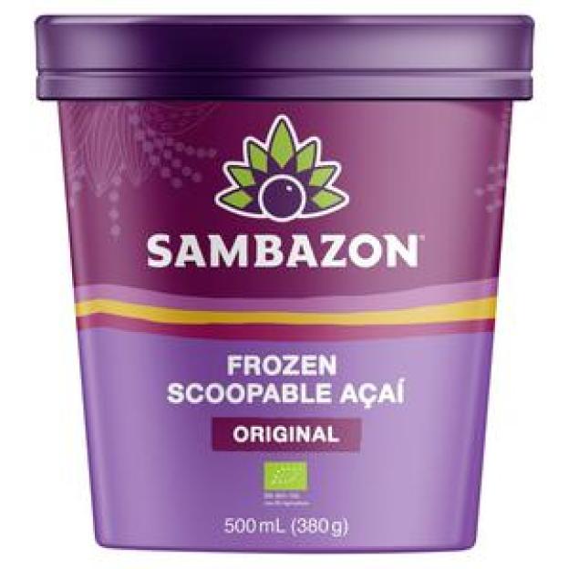 Sambazon original frozen acai.