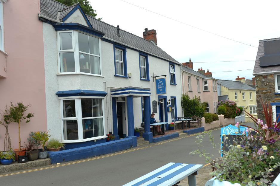 The St Brides Inn in Little Haven, Pembrokeshire.