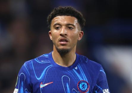Jadon Sancho of Chelsea FC in a soccer match.