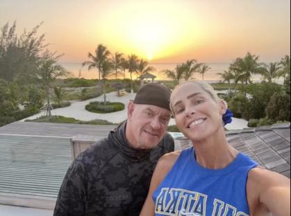 WWE legend Michelle McCool leaves little to imagination in tiny camo bikini as fans say 'Undertaker is a lucky man', **TAKEN WITHOUT PERMISSION**, https://www.instagram.com/p/CueWP7ZIXej/?hl=en