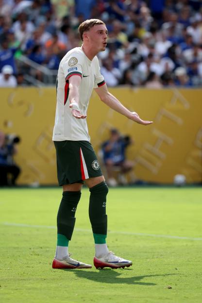 Cole Palmer of Chelsea FC at the FIFA Club World Cup semi-final match.