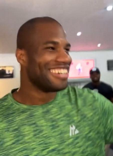Footage of Daniel Dubois at a party.