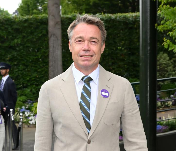 Graeme Le Saux at Wimbledon.