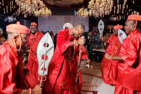 Love at First Sight! Enjoy Edisemi and Osaze&#8217;s Edo-Ijaw Traditional Wedding 92