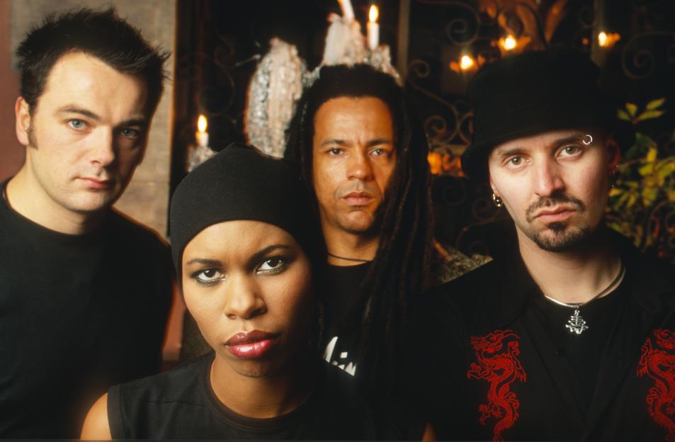 Studio portrait of Skunk Anansie.