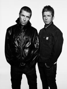 Liam and Noel Gallagher of Oasis.