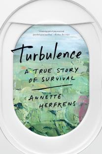 Book cover for Annette Herfkens's *Turbulence: A True Story of Survival*.