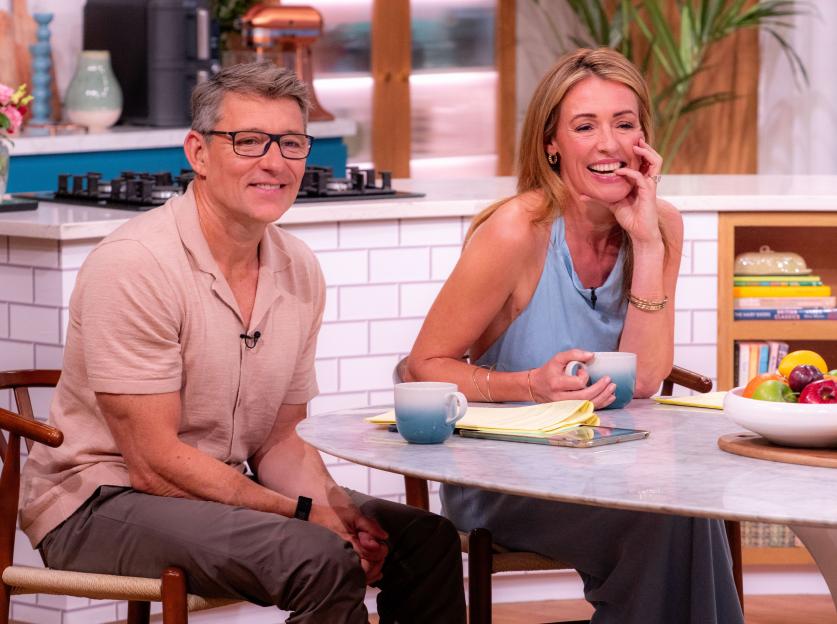 Ben Shephard and Cat Deeley on the This Morning TV show.